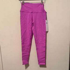 Alo Yoga 7/8 Airbrush Legging in electric violet